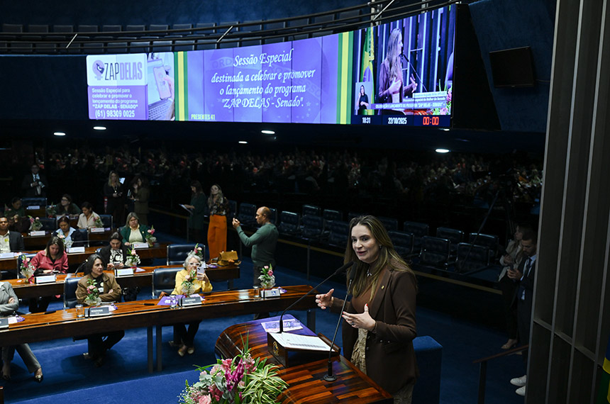 Senado Lança ‘Zap Delas’: Uma Nova Ferramenta Contra a Violência Política de Gênero Imagem do artigo