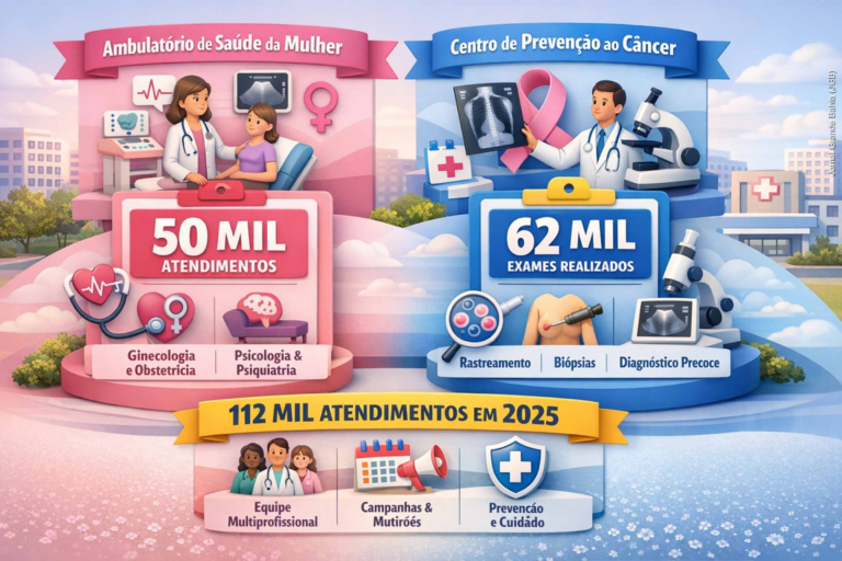 Ambulatório da Mulher em Feira de Santana e CMPC superam 112 mil atendimentos em 2025
