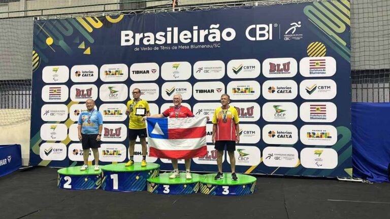 Bahia Brilha com Medalhas de Bronze no Campeonato Brasileiro de Nado Artístico e Tênis de Mesa