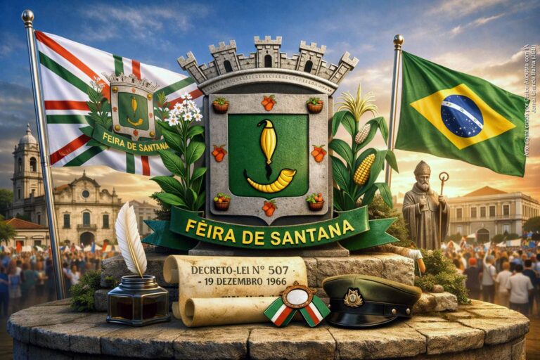Feira de Santana Celebra 59 Anos de Identidade Cívica com Seus Símbolos Oficiais