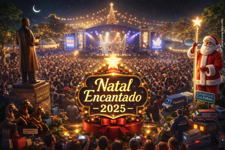 Natal Encantado 2025: Maior Público da História com 64 Mil Participantes em Feira de Santana Natal Encantado 2025: Maior Público da História com 64 Mil Participantes em Feira de Santana