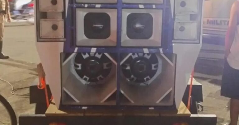 Operação Paredão: Três Detidos e Equipamento de Som Apreendido em Feira de Santana