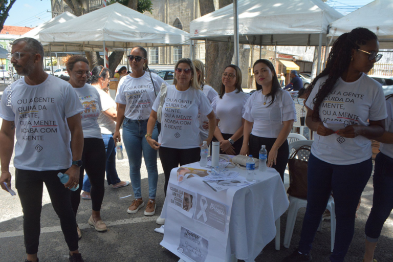 Caminhada do Janeiro Branco em Feira de Santana: Uma Mobilização pela Saúde Mental