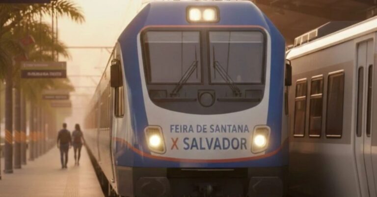 Ferrovia Feira-Salvador: Projeto de R$ 7 bilhões aguarda aprovação do ministro Ferrovia Feira-Salvador: Projeto de R$ 7 bilhões aguarda aprovação do ministro