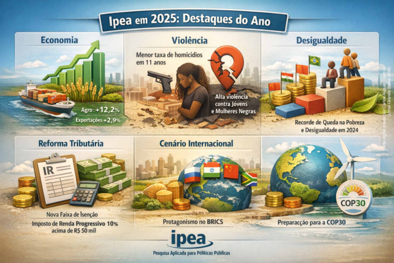 Ipea 2025: Protagonismo do Brasil em Políticas Públicas e Desafios Globais