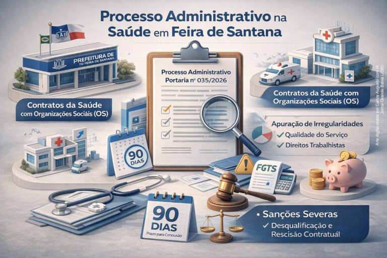 Prefeitura de Feira de Santana Abertura de Processo Administrativo sobre Organizações Sociais na Saú