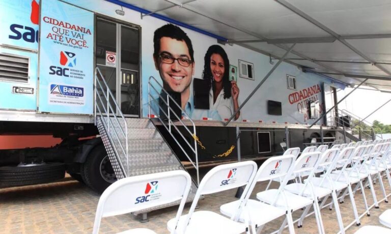 SAC Móvel: Emissão de Documentos Gratuitos na Bahia em Janeiro e Fevereiro