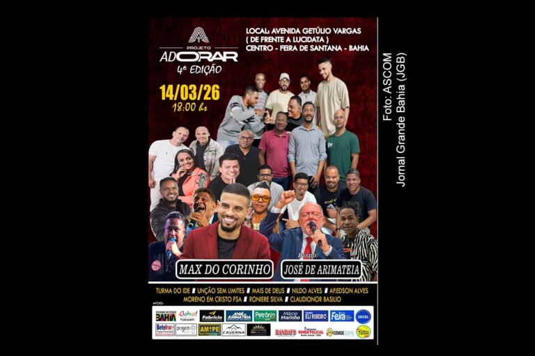 4ª Edição do Projeto Adorar em Feira de Santana: Música e Fé em um Grande Evento