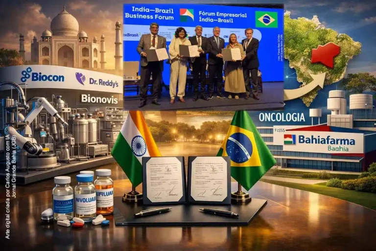 Bahiafarma: Parceria entre Brasil e Índia para Produção de Medicamentos Oncológicos