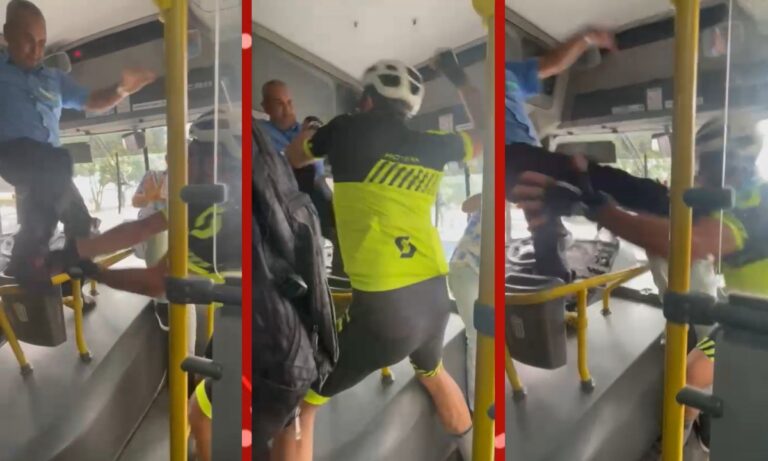 Conflito nas Avenidas: Briga de Trânsito Entre Motorista de Ônibus e Ciclista em Feira de Santana