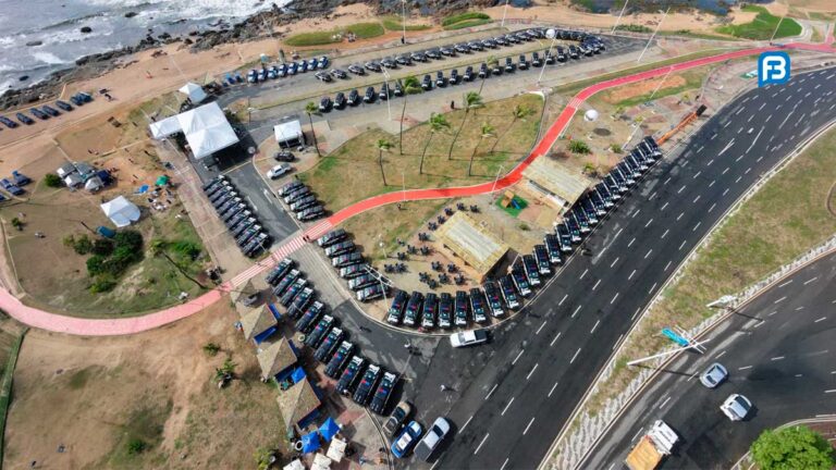 Reforço na Segurança Pública da Bahia: Entrega de 112 Viaturas e Equipamentos