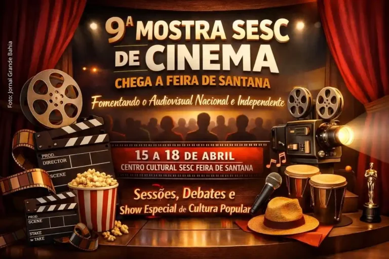 9ª Mostra SESC de Cinema em Feira de Santana: Um Olhar sobre o Audiovisual Independente 9ª Mostra SESC de Cinema em Feira de Santana: Um Olhar sobre o Audiovisual Independente