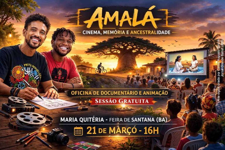 Amalá: Cinema e Cultura se Encontrem em Maria Quitéria com Sessão Gratuita e Oficinas