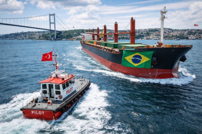 Brasil Estabelece Rota Alternativa pela Turquia para Garantir Exportações do Agronegócio