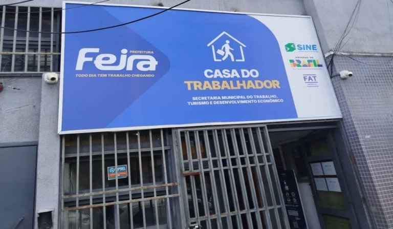 Casa do Trabalhador Oferece 158 Vagas de Emprego em Feira de Santana