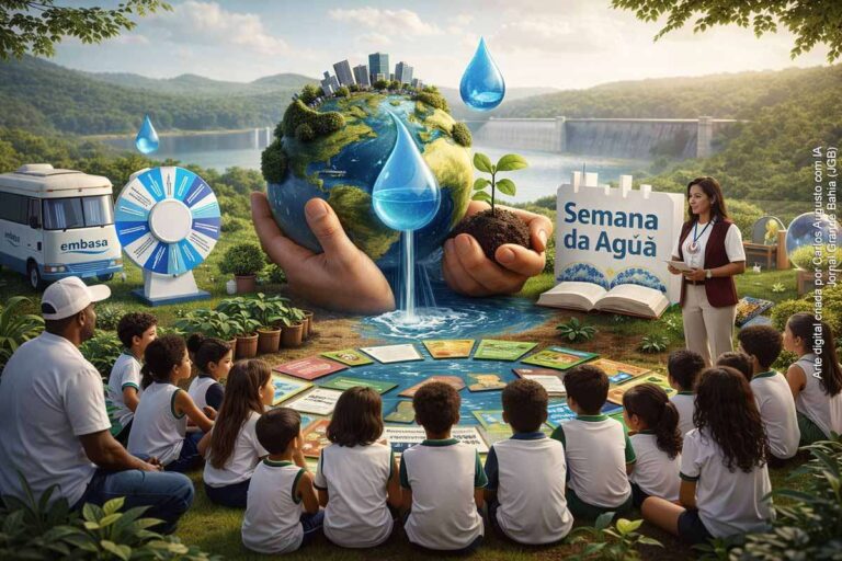 Embasa Realiza Atividades Educativas na Semana da Água em Feira de Santana e Santo Estêvão