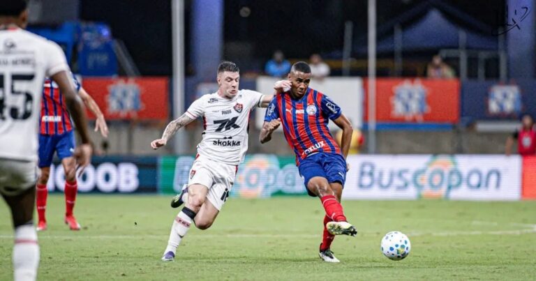 Empate Emocionante na Fonte Nova: Bahia e Vitória Terminam em 1 a 1