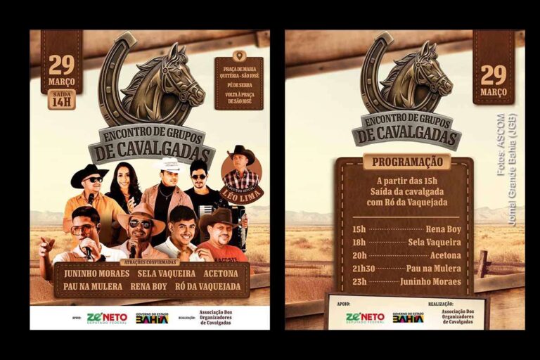Feira de Santana: Encontro de Cavalgadas Celebra Cultura Nordestina e Música em São José Feira de Santana: Encontro de Cavalgadas Celebra Cultura Nordestina e Música em São José