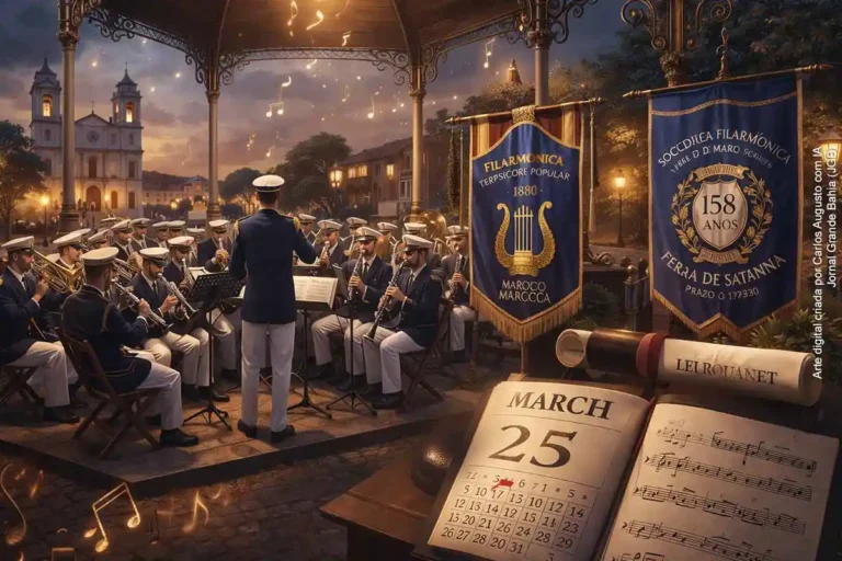 Filarmônica de Maragogipe Encanta em Feira de Santana com Projeto Retreta