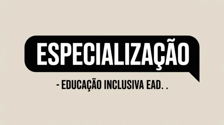 Início das Inscrições para Especialização em Educação Inclusiva EAD no IFSP