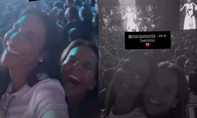 Ivete Sangalo Apresenta-se na Plateia de Marisa Monte em Salvador