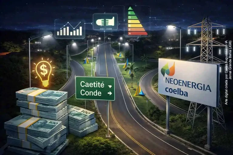 Neoenergia Coelba Investe R$ 750 Mil em Iluminação LED em Caetité e Conde