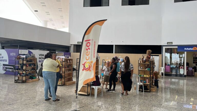 Nova Rodoviária da Bahia: Feira de Economia Solidária Impulsiona Artesanato Local