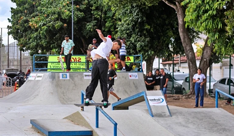 Salvador Recebe Etapa Decisiva do Circuito Baiano de Skate Street Neste Fim de Semana