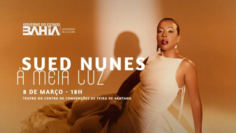 Sued Nunes Brilha no Show ‘À Meia Luz’ no Teatro do Centro de Convenções