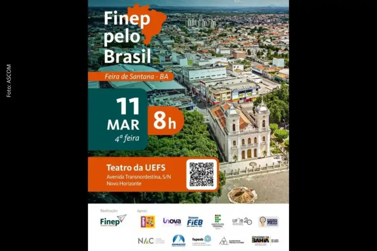 Uefs e Finep: Jornada de Inovação em Feira de Santana com R$ 3,3 bilhões para Pesquisa e Tecnologia