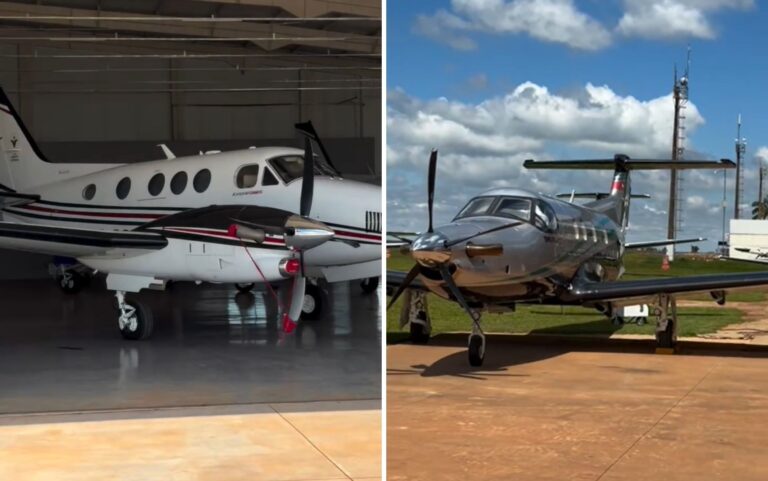 Aviões Impressionantes Custando Até R$ 100 Milhões Chamam Atenção em Feira de Agronegócio