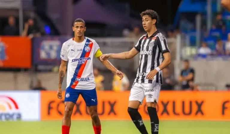 Bahia Empata em Grande Estilo Contra o Santos e Mantém Esperança na Série A