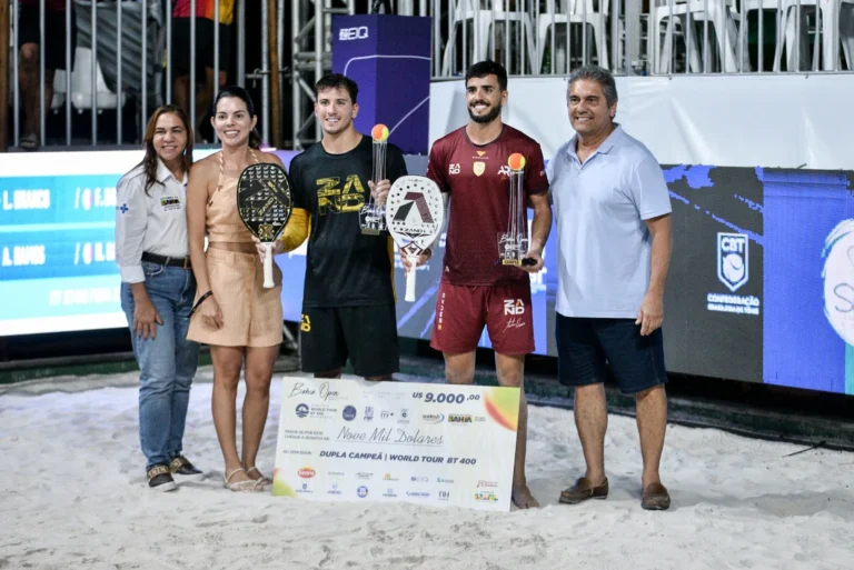 Bahia Open de Beach Tennis: Itália e Espanha Brilham no Pódio