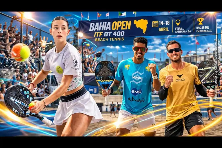 Bahia Open de Beach Tennis: Estrelas Mundiais e Novos Talentos em Feira de Santana
