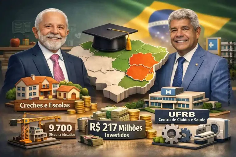 Bahia Recebe Investimento de R$ 18,2 Milhões em Obras Educacionais pelo Novo PAC