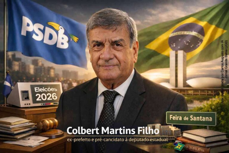 Colbert Martins se filia ao PSDB e anuncia pré-candidatura a deputado estadual em 2026