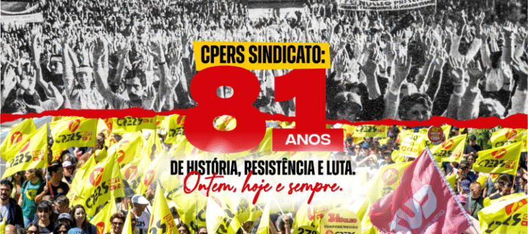 CPERS Sindicato: 81 Anos de Luta e Compromisso com a Educação Pública