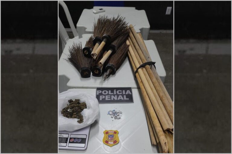 Drogas Ocultas em Vassouras São Apreendidas no Presídio de Itabuna