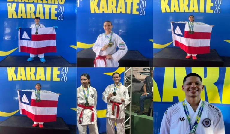 Equipe Panthers brilha em seletiva nacional com seis medalhas em Ilhéus