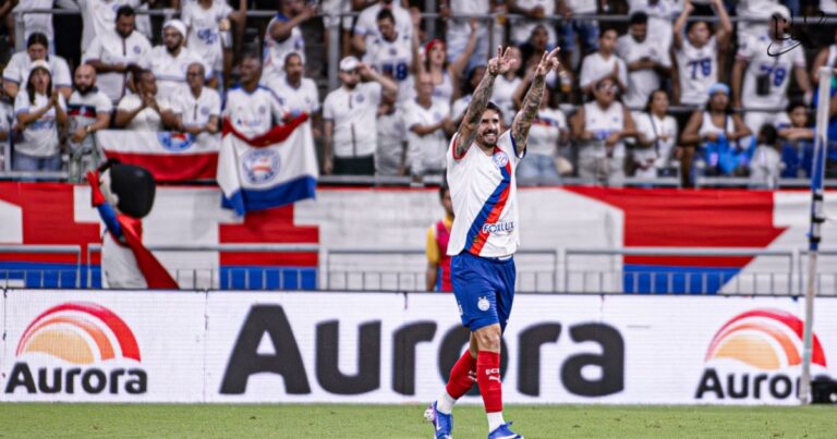 Everaldo Ultrapassa Brocador e Willian José e Se Destaca Entre os Artilheiros da Fonte Nova