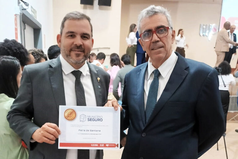 Feira de Santana Recebe Selo Compromisso para Município Seguro do MP-BA