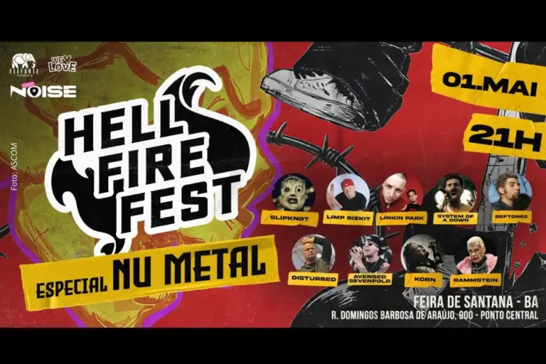 Hell Fire Fest: Feira de Santana Recebe Inédito Evento de Nu Metal com Boreal