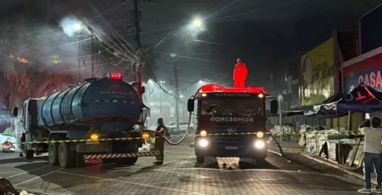 Incêndio Destrói Loja no Centro de Feira de Santana: O Que Sabemos Até Agora