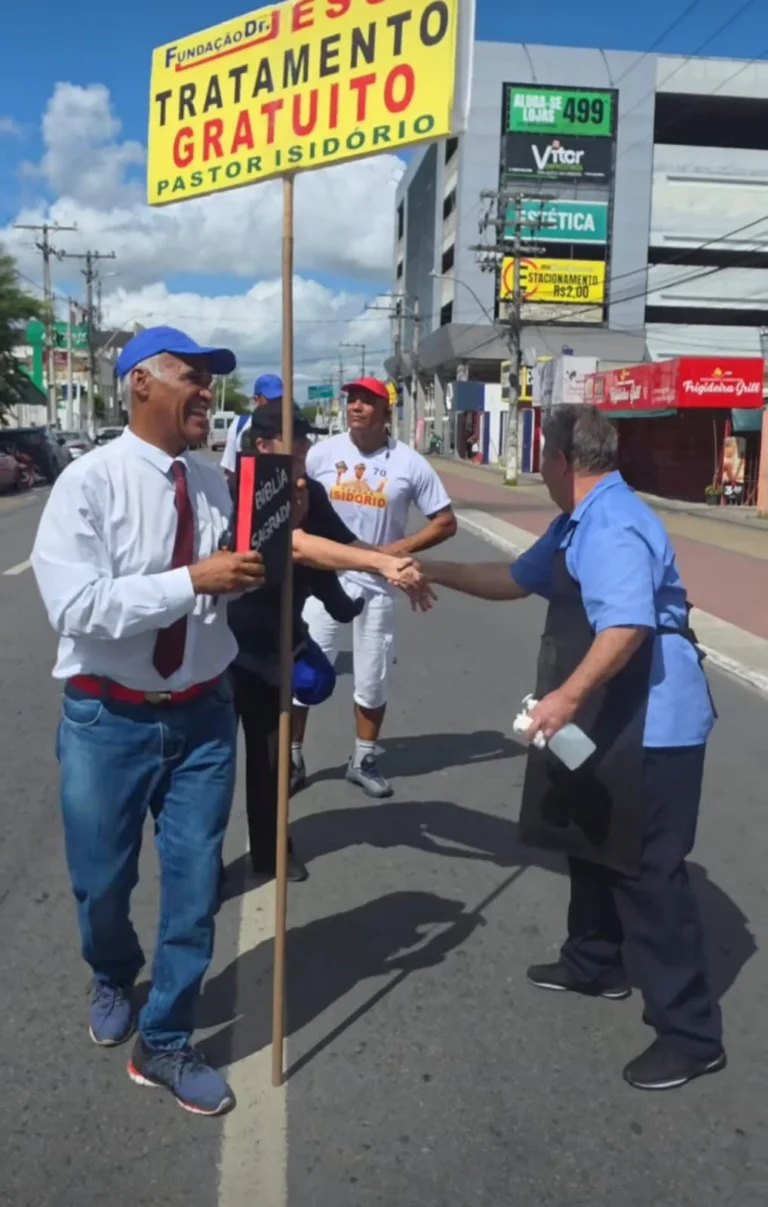 Isidório Promove Movimento Sem Drogas em Feira de Santana