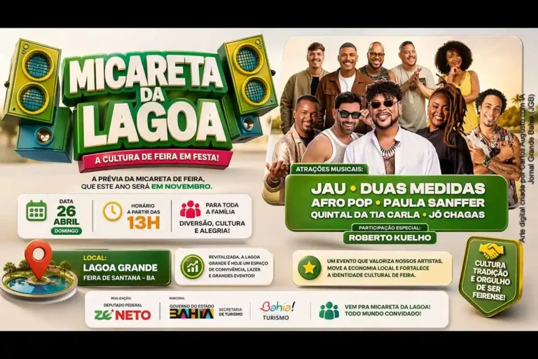 Micareta da Lagoa: Um Festival Cultural que Celebrará a Identidade de Feira de Santana