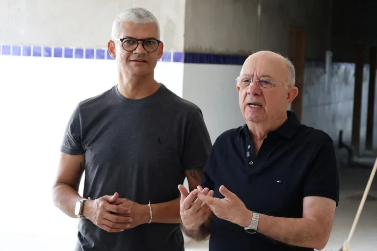 Obras da Escola Timóteo Ferreira da Silva Avançam e Chegam a 75% de Execução