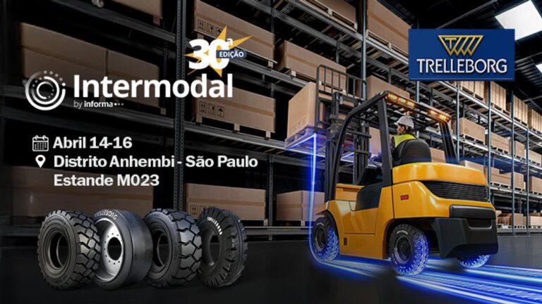 Trelleborg Lança Pneus XP1000 na Intermodal South America 2026: Foco em Eficiência e Performance Trelleborg Lança Pneus XP1000 na Intermodal South America 2026: Foco em Eficiência e Performance