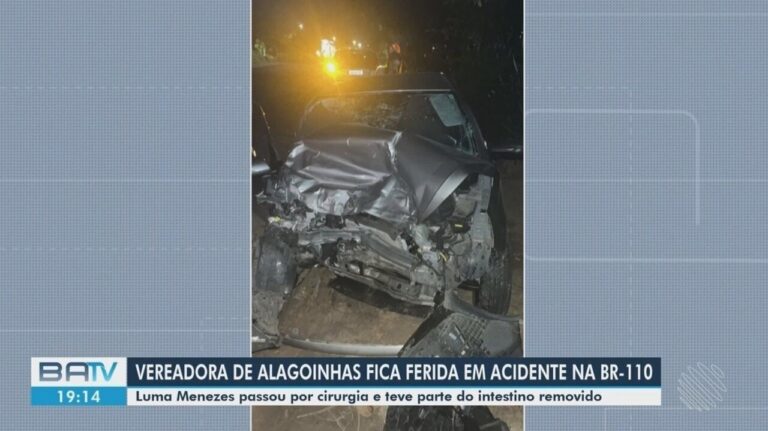 Vereadora de Alagoinhas Passa por Cirurgia Após Acidente na BA-110