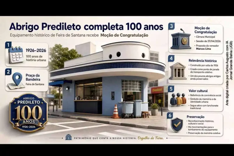 Abrigo Predileto: Centenário e Homenagem na Câmara Municipal de Feira de Santana