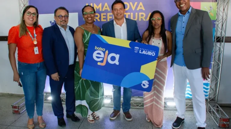 Prefeitura de Lauro de Freitas lança Bolsa EJA para impulsionar comércio local